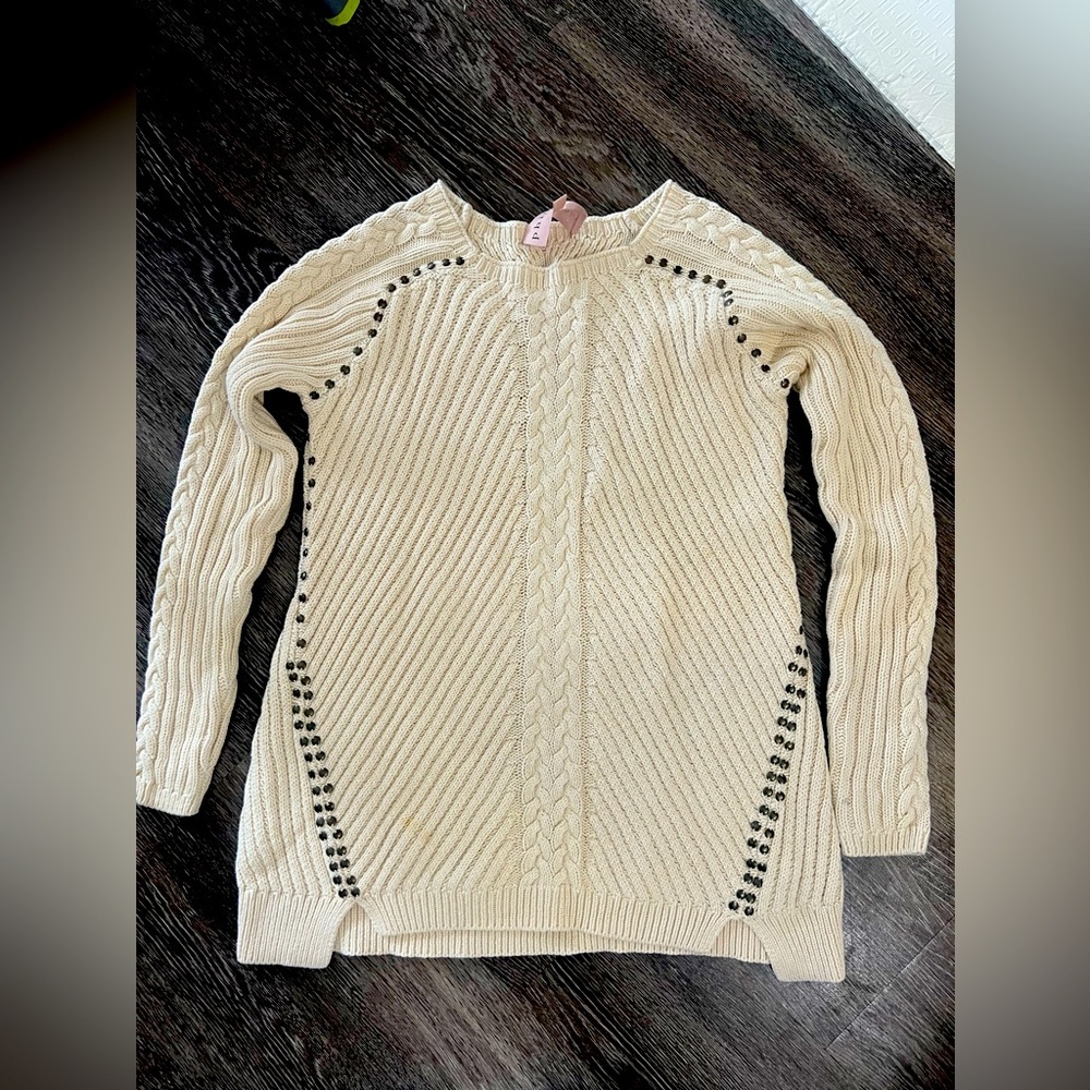 Philosophy -‎ Platinum Cotton Crew Neck Pullover